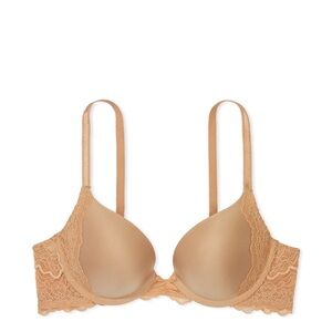 Victoria’s Secret | Push-Up Bra | Tan with Lace